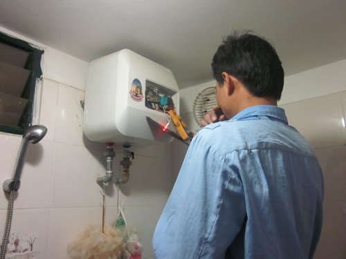 Cách lắp đặt máy nước nóng an toàn